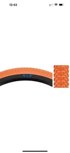SE Racing Cub 26 x 2.0 BMX Bike Tires Orange / Black Pair Set of 2 New - Picture 1 of 1