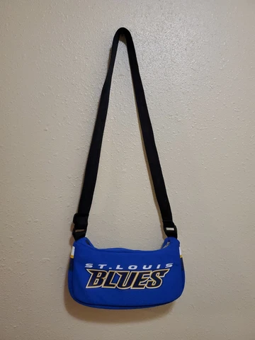 ST LOUIS BLUES PURSE JERSEY FABRIC STYLE HANDBAG BAG TEAM COLORS NHL Cover