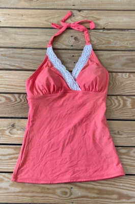 downeast NWT $39.99 women’s stay dry swimsuit top Size coral XS coral C10 - Image 1 of 4