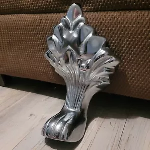 NH-1005 Cast Iron Double-Slipper Clawfoot Tub Replacement Leg (Stamped H) C-Pics - Picture 1 of 11