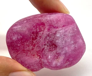 187CT. Rough Red/Pink Ruby Top Colors Natural 100% - Picture 1 of 4