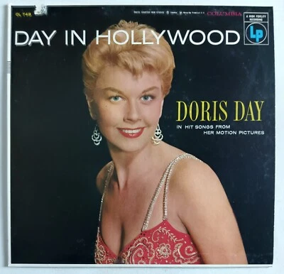 Day In Hollywood Doris Day Songs From Her Motion Pictures Vinyl LP Record Album - Image 1 of 4
