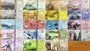 Russia Set 19 (2015) 70th Comm. Victory IN Patriotic War 1941-1945 Fantasy - Picture 1 of 2