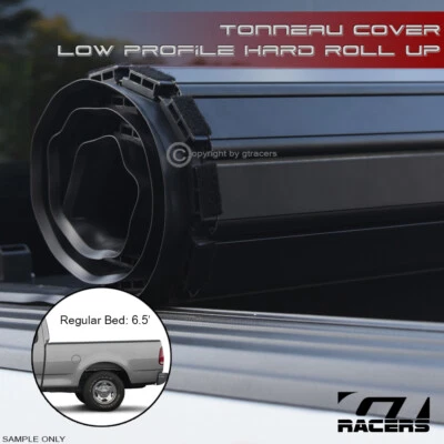 For 1997-2003 F150/F250 6.5'/78" Bed Lo Pro Aluminum Hard Roll-Up Tonneau Cover - Image 1 of 4