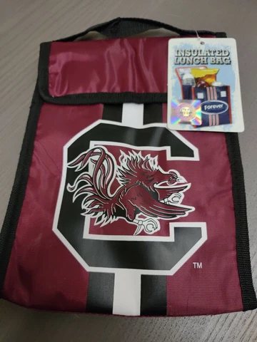 Officially Licensed NCAA South Carolina Gamecocks Team Logo Insulated Lunch Bag Cover