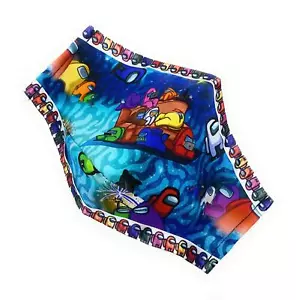 Maskara by BengC Space Crew Game Blue Ocean KIDS Face Mask Video Gaming 3D Fit - Picture 1 of 6