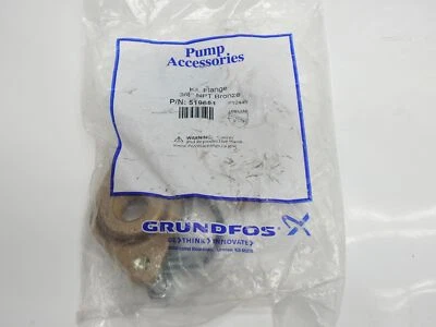 Grundfos 519651 3/4" Bronze Flange Set - NEW!