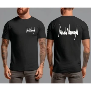 Trump Vance Signature 2024 MAGA 45 47 You Missed Never Surrender Legend T-Shirt - Picture 1 of 30