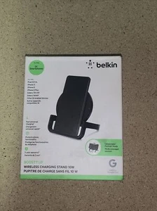 Belkin Boost Up Qi-Certified Wireless Charging Stand for iPhone/Android - Black - Picture 1 of 1