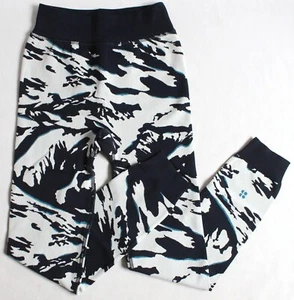 Sweaty Betty Womens S Peaks Ski Base Layer Leggings SB8631A Blue Peaks Jacquard - Picture 1 of 5