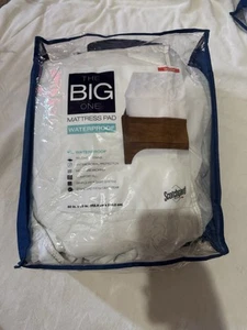 The Big One wasserdichte Matratzenauflage Queen Size weiß 60x80 Zoll - Bild 1 von 3