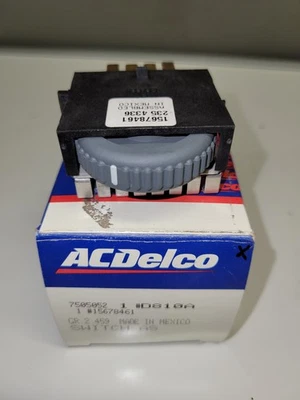 NEW GM ACDelco OEM Instrument Panel Dimmer Switch Front 15678461 - Image 1 of 4