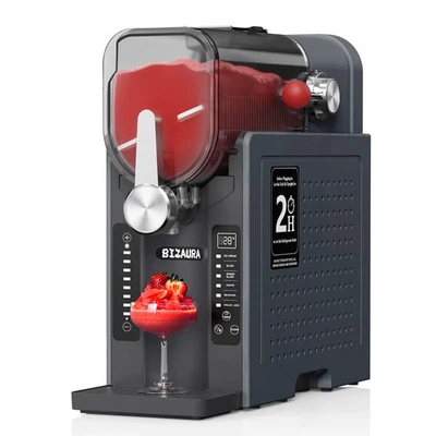 WIZAURA BizAura Slushie Maker for Home or Commercial, No lce Needed Frozen Drink Maker