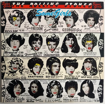 The Rolling Stones ‎~ SOME GIRLS ~ ‎1978 Vinyl Album 1st Press Banned Cover ~ EX - Image 1 of 4