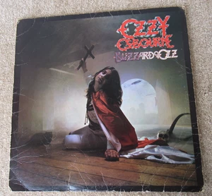 Ozzy Osbourne Blizzard Of Ozz LP Record Album Poor Cond Rock Metal 1981 Jet CBS - Picture 1 of 16