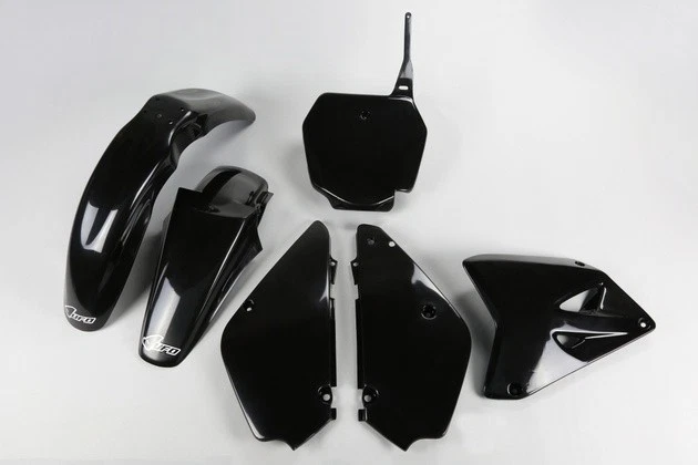 UFO Complete Plastics Kit Black #SUKIT405001 fits Suzuki RM85/RM85L Foto 1 de 1