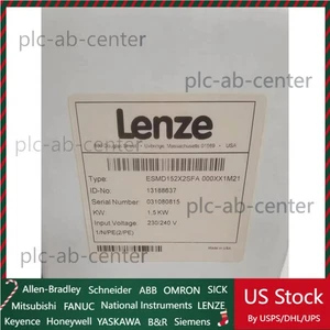 US Free TAX NUEVO ORIGINAL LENZE ESMD152X2SFA INVERSOR ESMD152X2SFA - Imagen 1 de 3