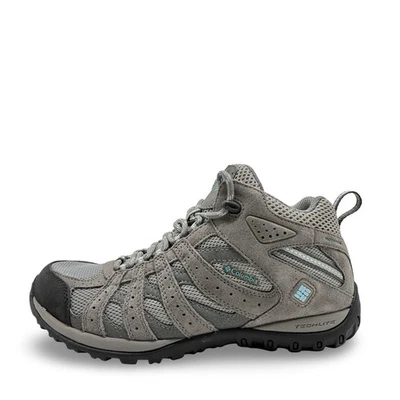 Columbia Womens Sz 8.5 Redmond Waterproof Gray Hiking Shoes BL3946-060 Sneakers  - Image 1 of 4