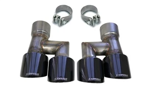 Corsa for 18-19 Ford Mustang Eco 2.3L Twin 4in Black PVD Pro-Series Tip Kit - Picture 1 of 4