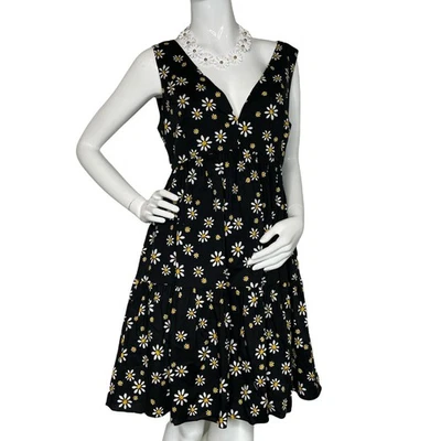 Vestido sin mangas Kate Spade Daisy Dots Mainline Vineyard talla 4 Foto 1 de 4