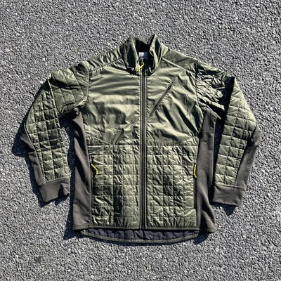 Chaqueta IceBreaker Verde Amarillo Puffer Merino Loft Acolchada - Para Hombre Talla XL Foto 1 de 4