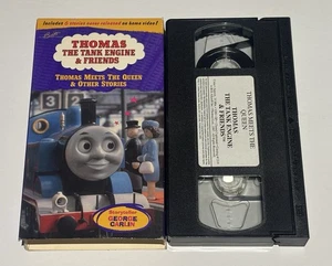 Thomas the Tank Engine & Friends Thomas Meets the Queen Other Stories VHS Train - Imagen 1 de 4