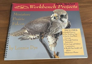 Wildvögel Schnitzerei Magazin Werkbank Projekt Miniatur Prärie Falke - Bild 1 von 5