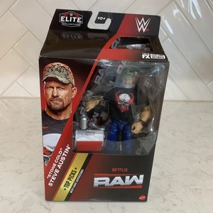 WWE Elite Netflix RAW Top Picks "Stone Cold" Steve Austin Wrestling Figure - Picture 1 of 4