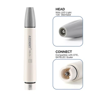 AZDENT Dental LED Ultrasonic Piezo Scaler Handpiece Fit for SATELEC /DTE - Picture 1 of 11