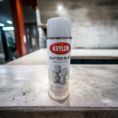 Krylon K03804A00 Glitter Blast Spray Paint Craft Projects Diamond Dust, 5.75 oz - Image 1 of 2