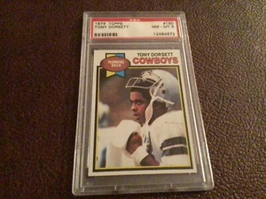 Topps Tony Dorsett #160 1979 PSA 8 - Imagen 1 de 3