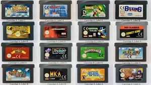 Game Boy Advance Cartridges AGB USA/EUR please ask for more/other titles! M to Z - Picture 1 of 106