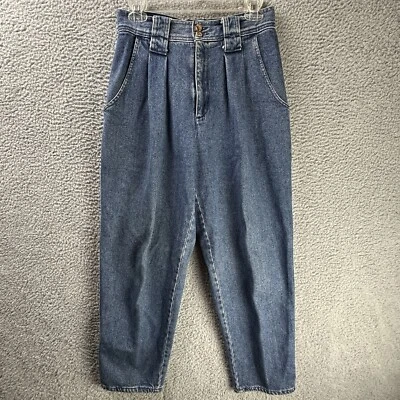 Jeans Dockers Vintage Para Mujer 8 Pequeños Plisados Globo Sueltos Denim Mamá Algodón EE. UU. Foto 1 de 4