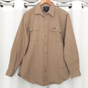 Smiths Workwear Work Shirt Sz XL  Longsleeve Heavy Cotton Pockets Outdoor Casual - Picture 1 of 11
