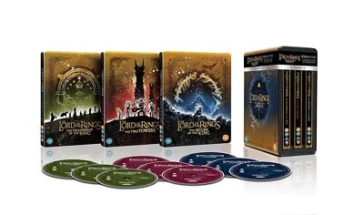 The Lord of the Rings 4K UHD Trilogy Complete Steelbook Collection *NEW/SEALED* - Image 1 of 4