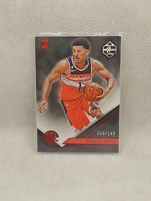 2022-23 Panini Chronicles Limited Johnny Davis /149 #380 Wizards RC Rookie - Image 1 of 2