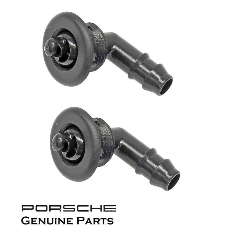 Porsche 911 944 928 Genuine Headlight Washer Nozzle SET 9116280710101C - Image 1 of 1