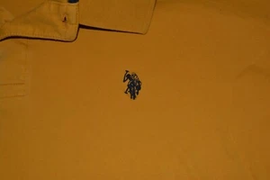 3XL Gelb 2 Knopf Kragen Polo US Polo Assin Baumwolle Hergestellt in Bangladesch - Bild 1 von 4