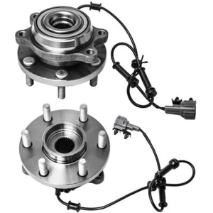 Pair 4WD Front Wheel Hub Bearing for 05-2015 Nissan Xterra 2005-2012 Pathfinder - Picture 1 of 10