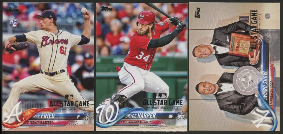 2018 Topps Factory Set All-Star Game #251-500 Singles - Pick - Complete Your Set - Image 1 of 1