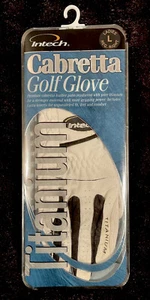 Intech Cabretta Golf Right Hand Glove, Women, Premium Leather-Large-NIP - Picture 1 of 11