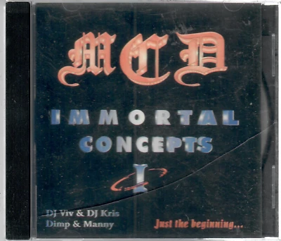 MCD - Immortal Concepts - Dj Viv Dj kris , Dimp - Just the Begginning [CD]   Foto 1 de 2