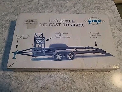 1/18 GMP Diecast Trailer, #2601, As-is Not Complete has Box wear. - Image 1 of 4