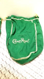 Crown Royal Apple bag 750ml Lot of 2 color Green - Picture 1 of 3