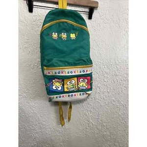Auténtico bolso de viaje vintage Keroppi original 1988-1996 Sanrio CO. Raro - Imagen 1 de 10