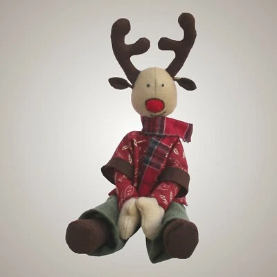 Ruben reindeer festive christmas sewing pattern 47cm  to the tips of his antlers - Image 1 of 4