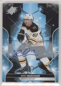 2019-20 SPx Auto Brad Marchand #34 Auto