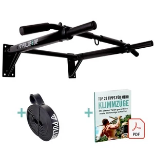 Klimmzugstange Wand, Profi Multigriff Pull-Up Stange für Wandmontage - Bild 1 von 10