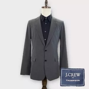 $498 J Crew Thompson Blazer Para Hombres 40L Chaqueta Ajustada Tareas Gris Melange Elastizada '22 - Imagen 1 de 9