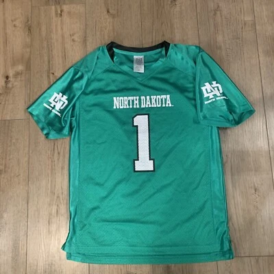 Vintage UND North Dakota Fighting Sioux Football Jersey Kids Youth Large 12/14 - Image 1 of 4